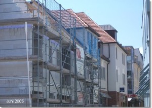 Neubau Reihenhauswohnanlage in der Papenstraße in Stralsund